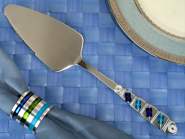 Murano collection Cake server