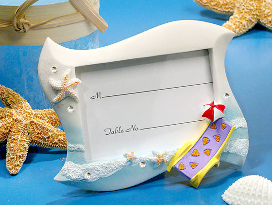 Beach Chair Design Resin Photo Frame