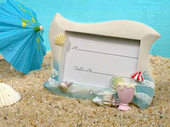 Tropical Drinks Design Resin Photo Frame