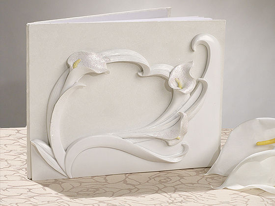Elegant Calla Lily Guest Book