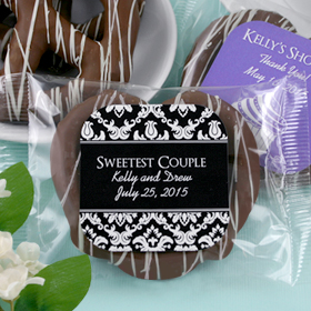 Silhouette Collection Personalized Gourmet Chocolate Pretzel