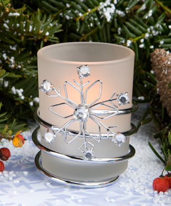 Snowflake Candles