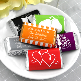 Silhouette Collection Personalized Chocolate Hersheys Assorted Miniatures