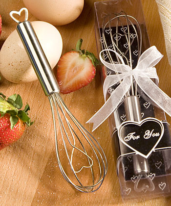 Heart Design Wire Whisk Favors