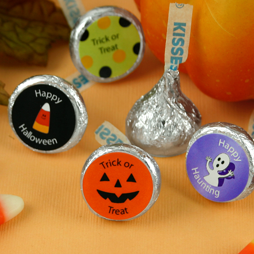 Personalized Halloween Hershey�s Chocolate Kisses