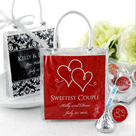 Chocolate Hersheys Kisses Mini Gift Tote