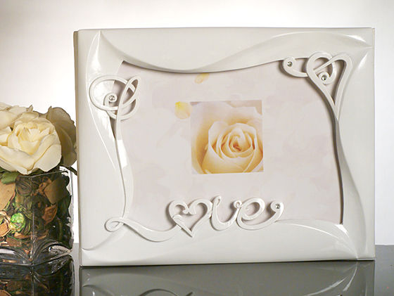 Love Theme Guest Book