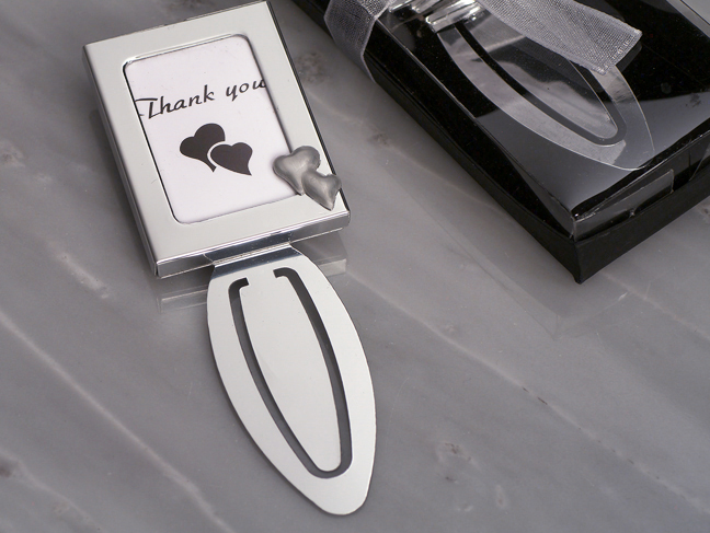 Mark It With Memories Double Heart Design Bookmark Collection.