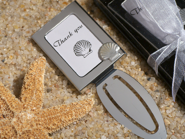 Mark It With Memories Seashell Design Bookmark Collection.