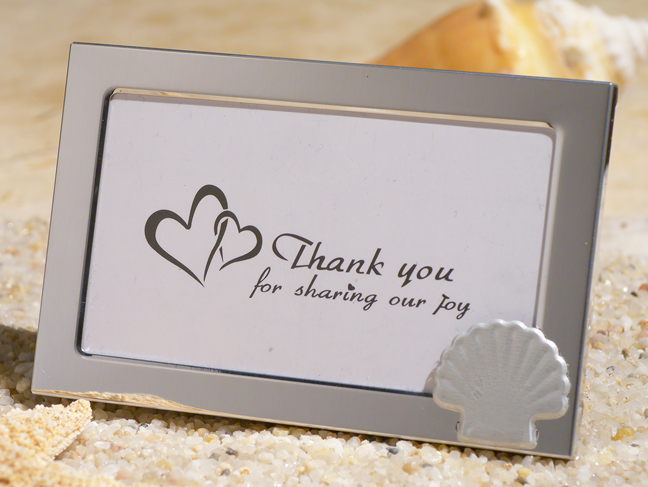 Beach Theme Metal Photo Frame