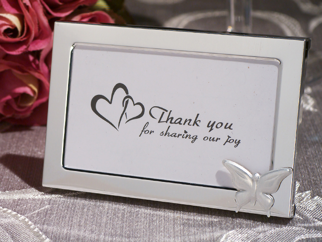Graceful Butterfly Accented Photo Frame