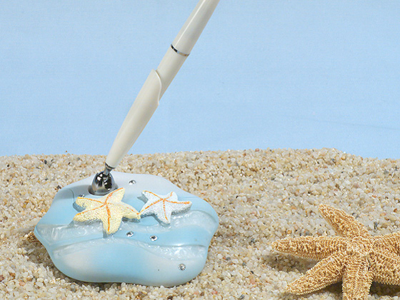 Starfish Beach Theme Pen Set