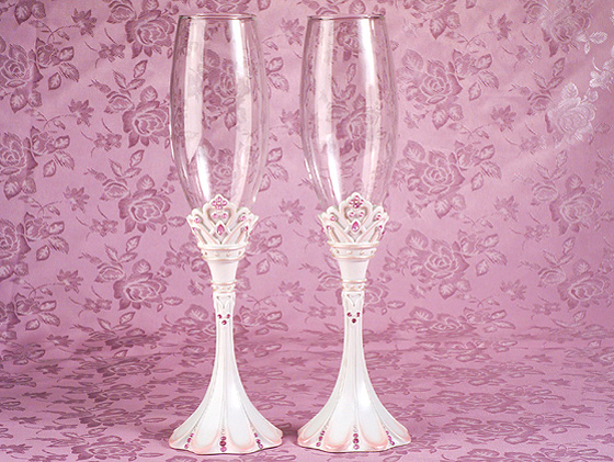Princess Collection Toasting Glasses Set