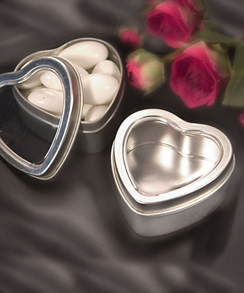heart shaped boxes / mint tins