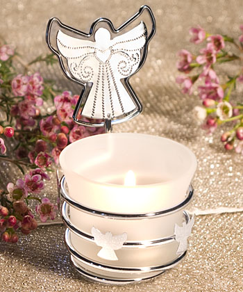 Guardian Angel Photo/Place Card Holder Candles