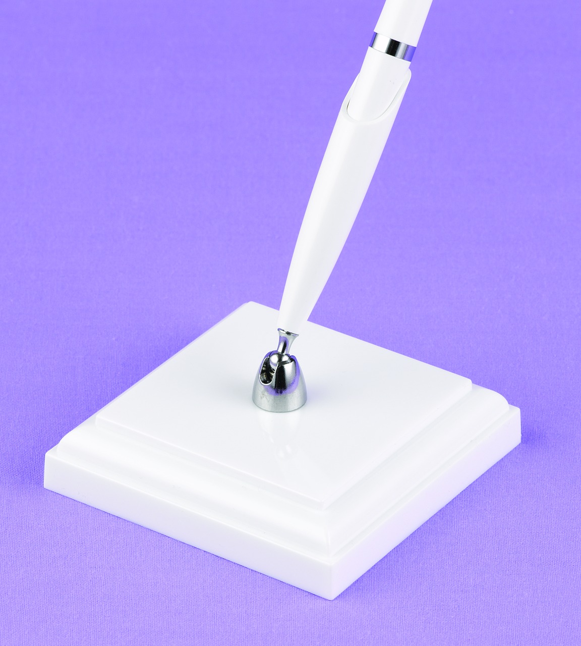 Classic White Square Pen Set