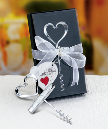 heart design corkscrews