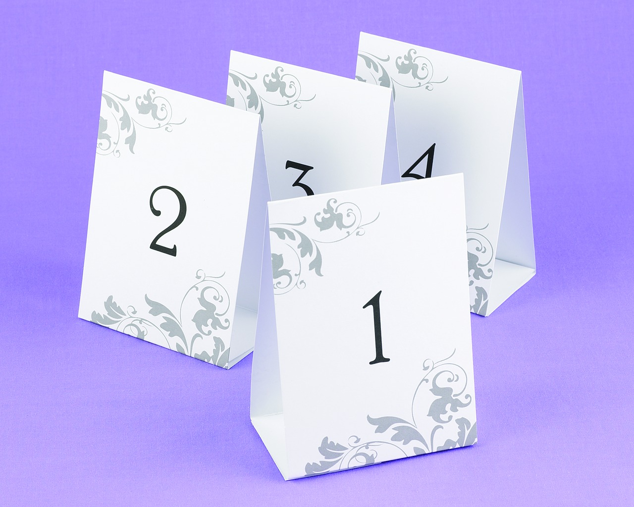 Table Number Tents