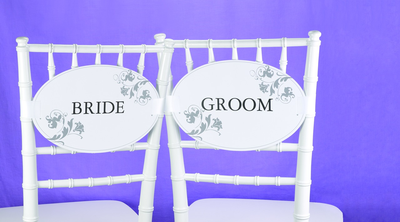 Wedding Party Chair Decorations
