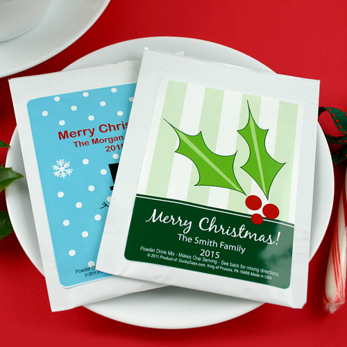 Personalized Holiday Cappuccino