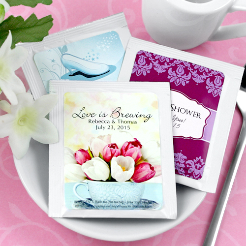 Personalized Tea Favors