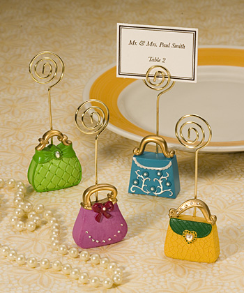 Super Chic Purse-Inspired Place Card Holders