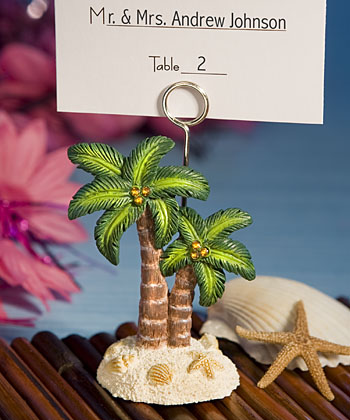 <i>Ocean Breezes Collection</i> Palm Tree Place Card Holders