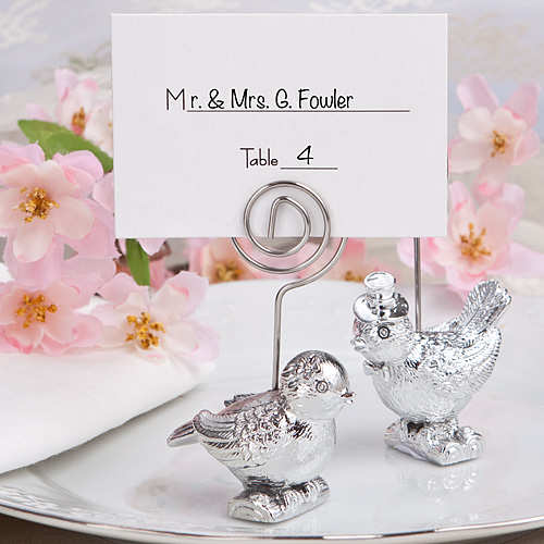 Lovebirds Place Card Holders