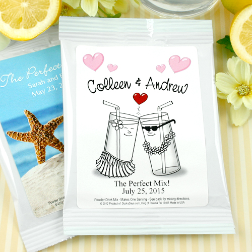 Personalized Lemonade Favors