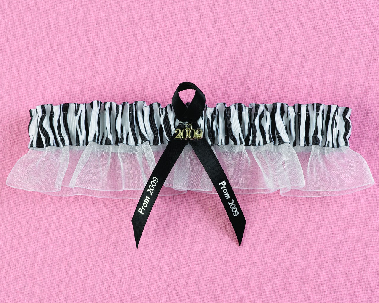 2012 Zebra Prom Garter
