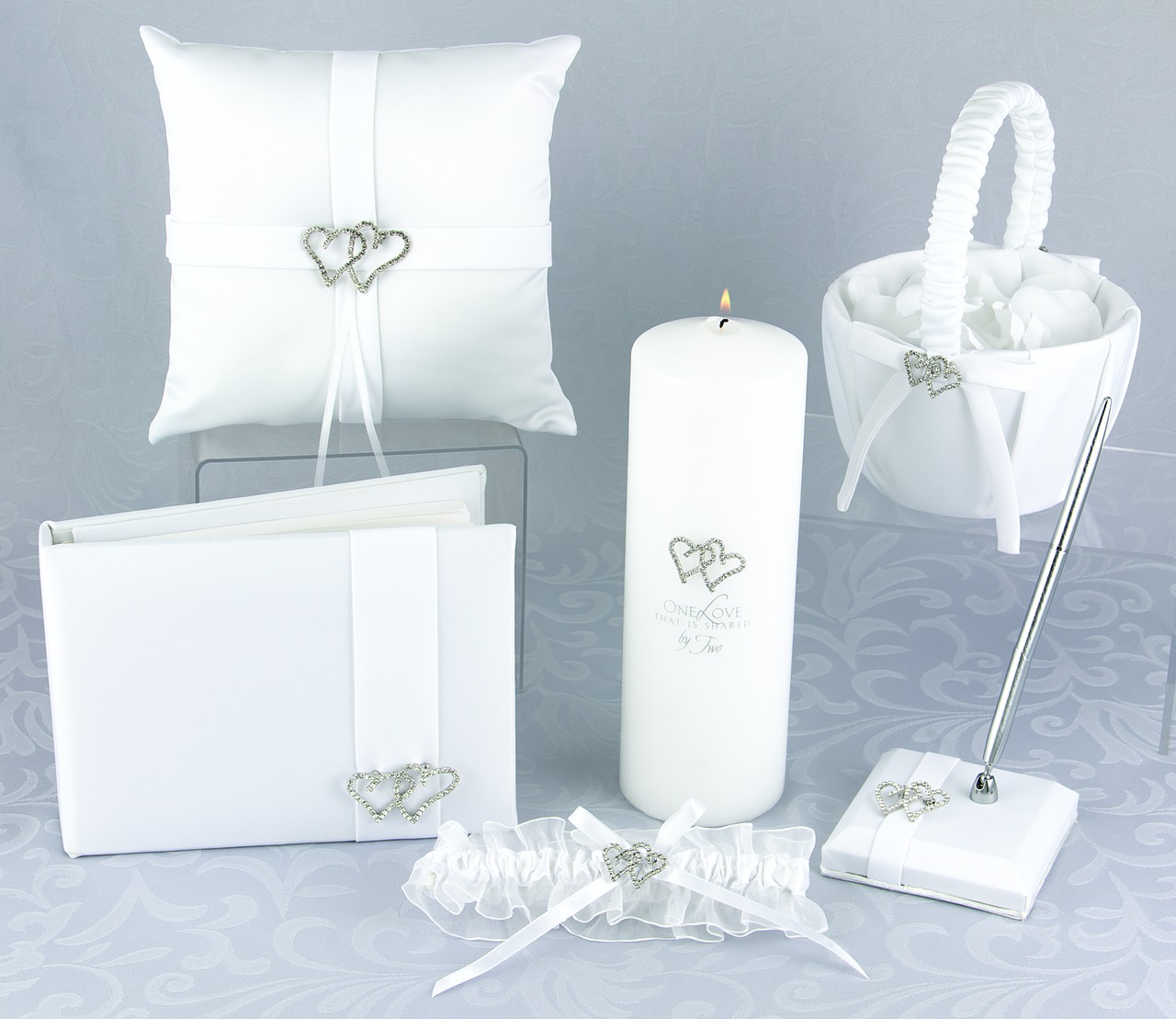 White With My Heart Collection Set