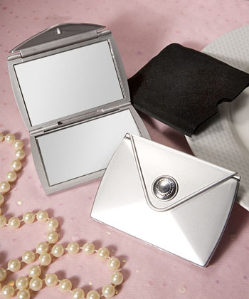 Fashionable Purse Design Compact Mirror Favors