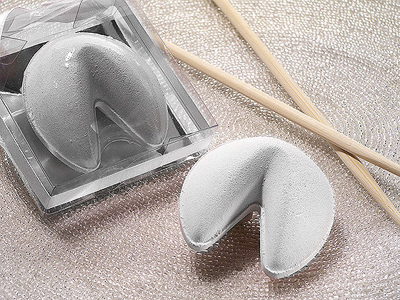 White Fortune Cookie Bath Fizzer
