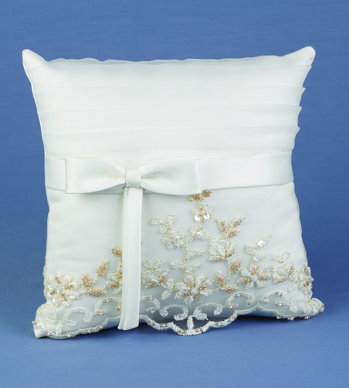 Vintage Charm Ring Pillow