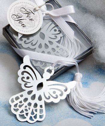 Book Lovers  Collection angel bookmark favors