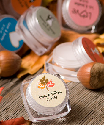 Personalized Lip Balm - Fall Themed