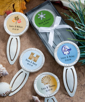 <em>Personalized Expressions Collection</em> bookmark  favors