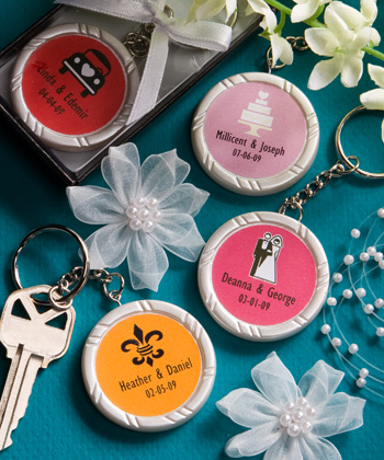 <em>Personalized Expressions Collection</em> key  ring favors