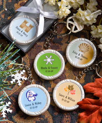 <em>Personalized Expressions Collection</em> key  ring favors
