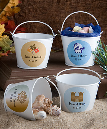 <em>Personalized Expressions  Collection</em> pail favors