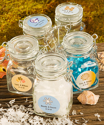 Personalized Expressions Collection Apothecary Jar Favors -Fall