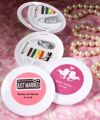 <em>Personalized Expressions Collection</em> sewing kit favors