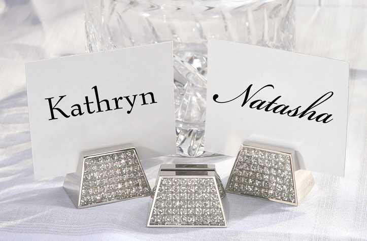 Diamond Place Card Holder (Set of 10)
