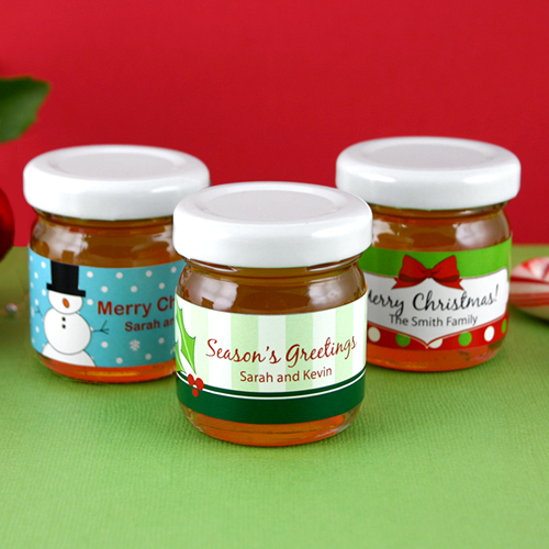 Personalized Holiday Honey