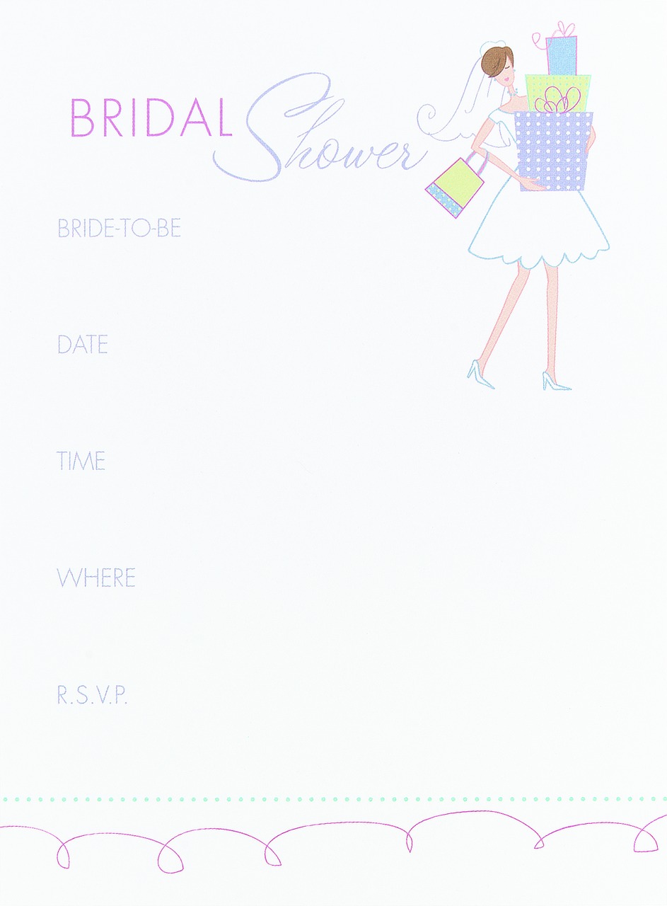 Bridal Gifts Invitations