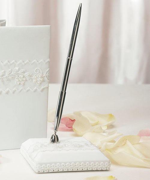 Sweet Art Satin Wrapped Pen Set