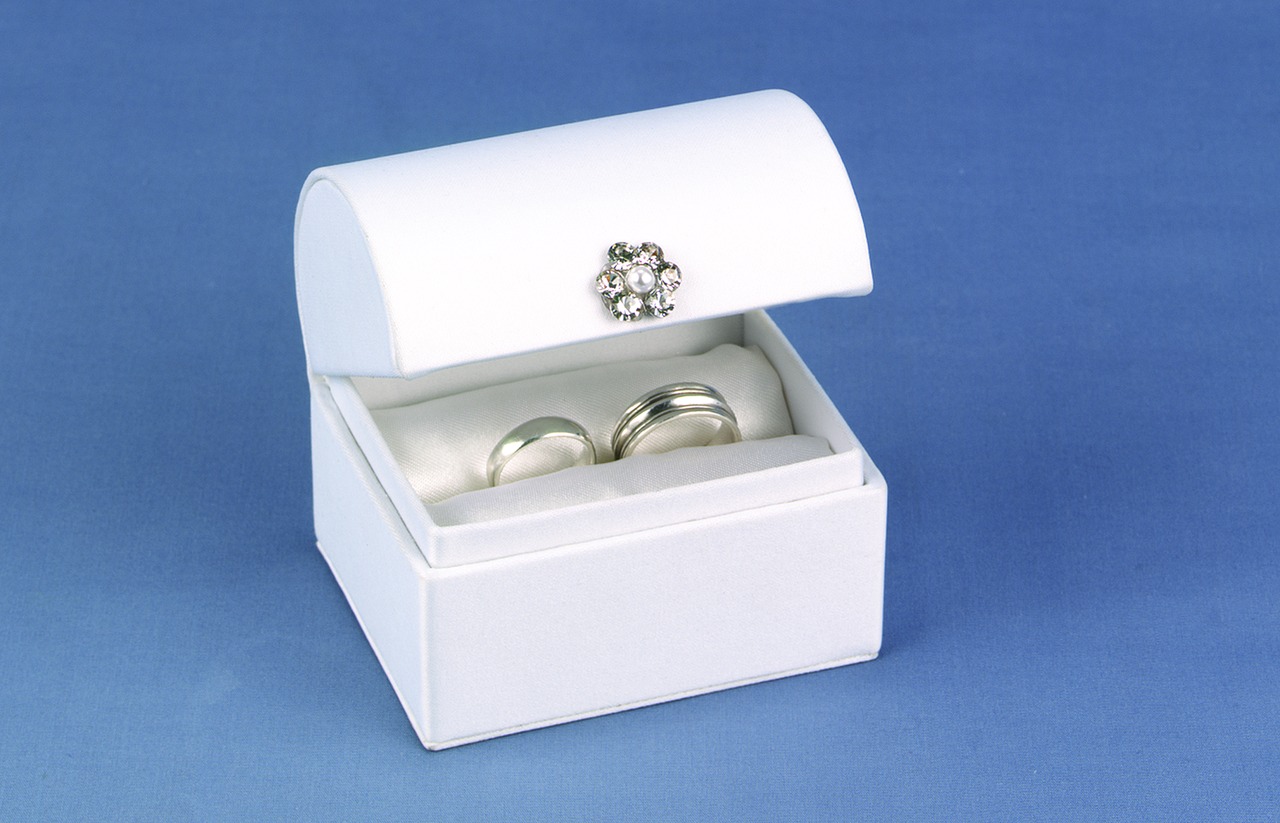 Treasure Chest Ring Box