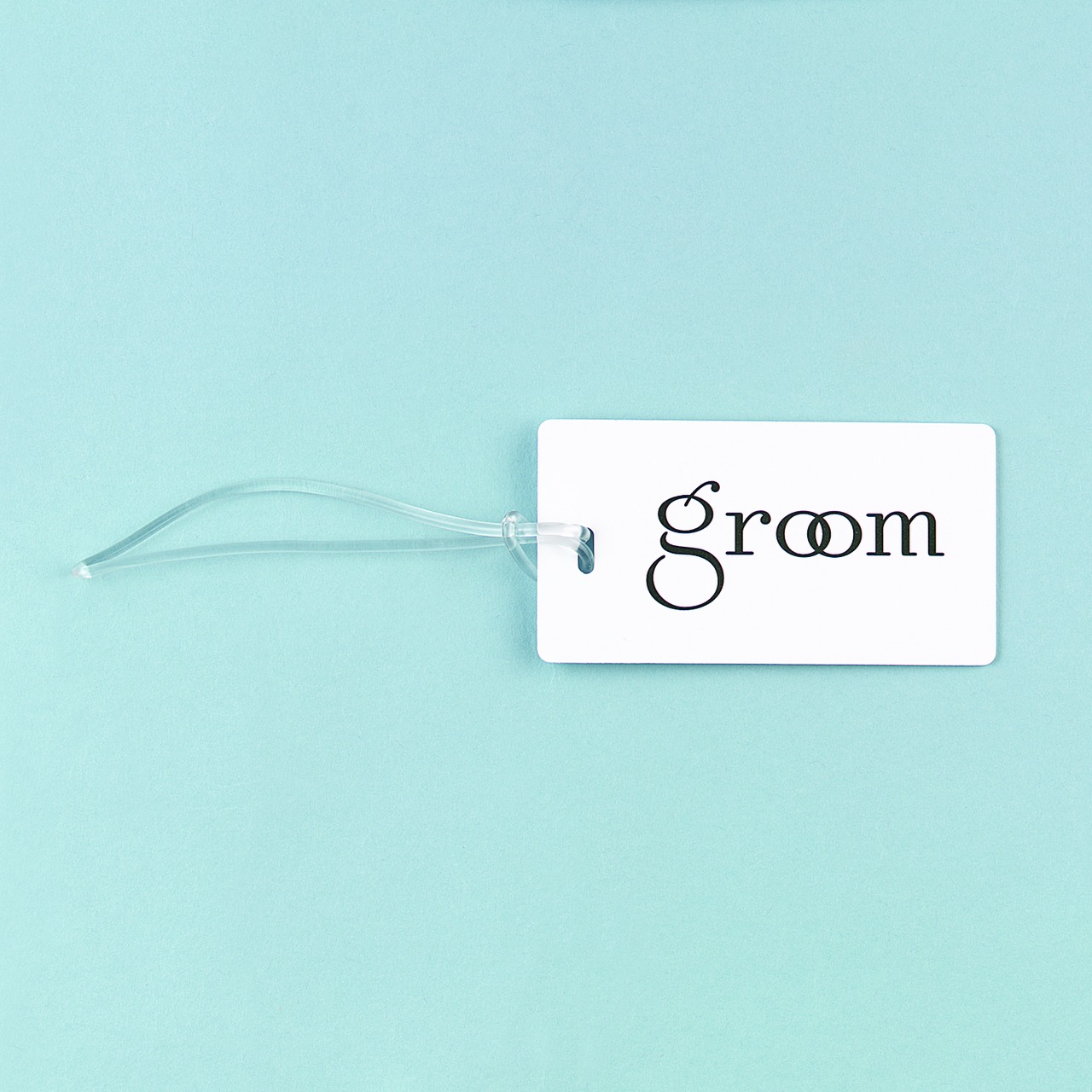 Groom Luggage Tag