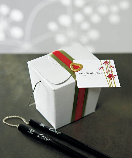 Asian Take Out Boxes - White - White