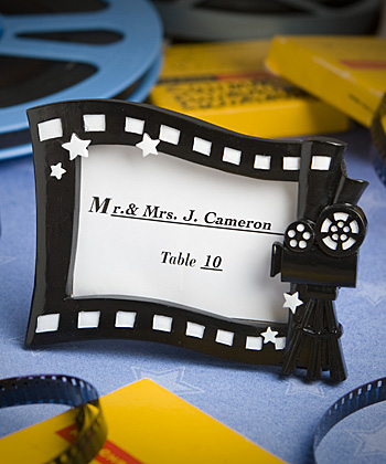 Hollywood movie themed place card/photo  frame